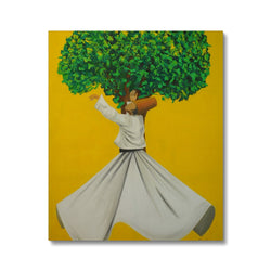 Sufi 4 Canvas | Sadaf Farasat