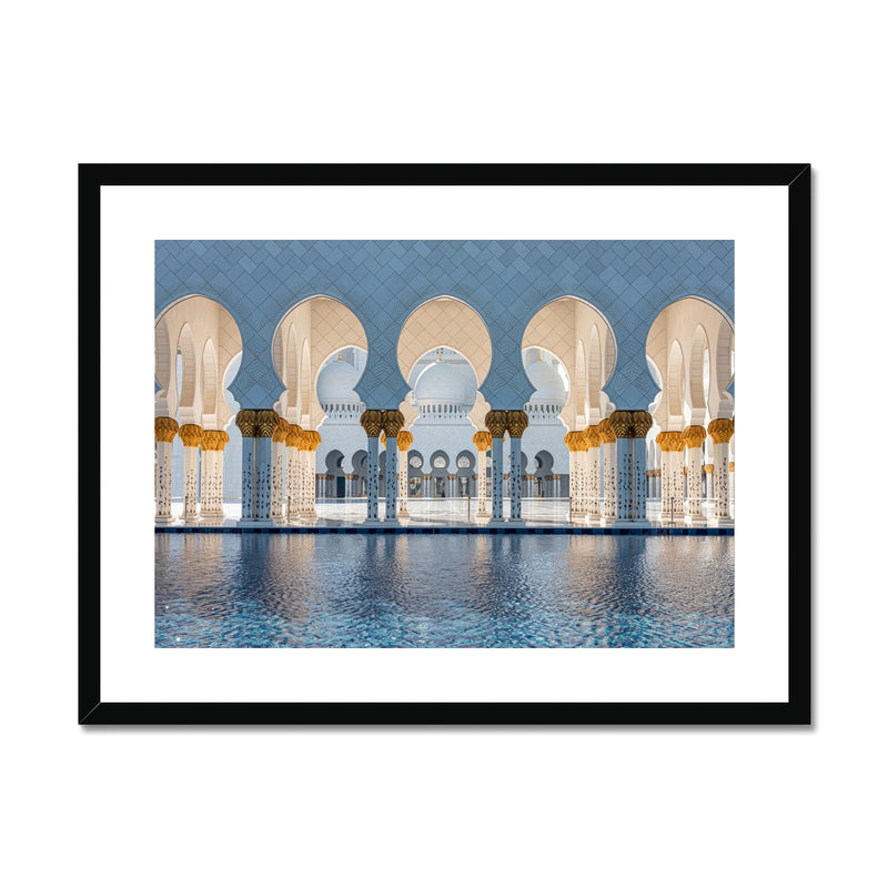 Sheikh Zayed 2 Framed Print | Ayaz Ali
