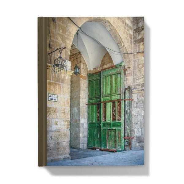 Door in Jerusalem, Palestine | Sara Russell Hardback Notebook