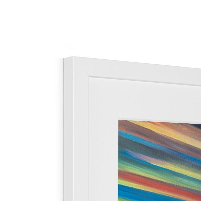 Routes Framed Print | Siddiqa Juma