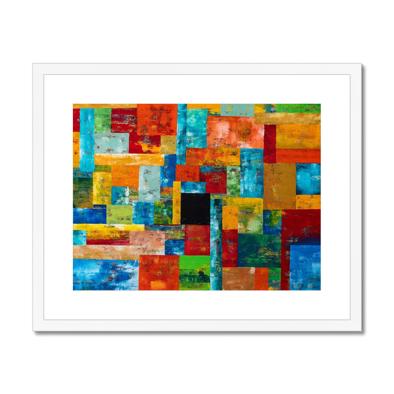 Beyond Boundaries Framed Print | Siddiqa Juma