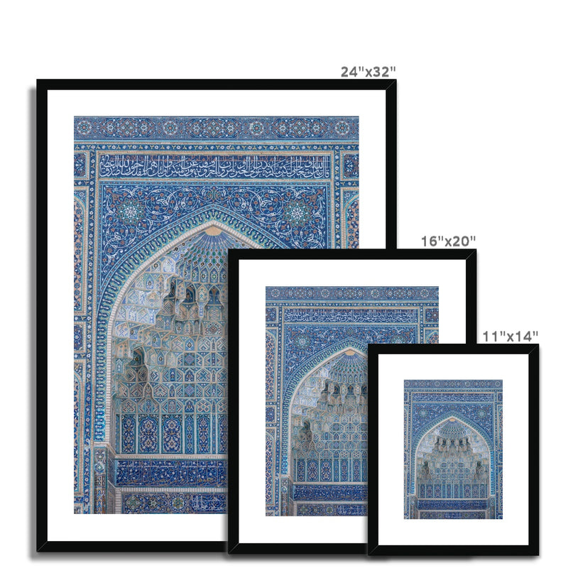 Uzbekistan 003 Framed Print | Rooful