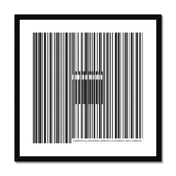 Barcode Framed Print | Siddiqa Juma