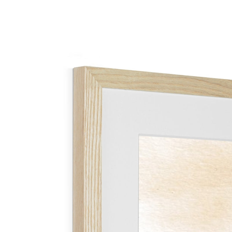 Ultramarine Shamsa Framed Print | Emily Washington