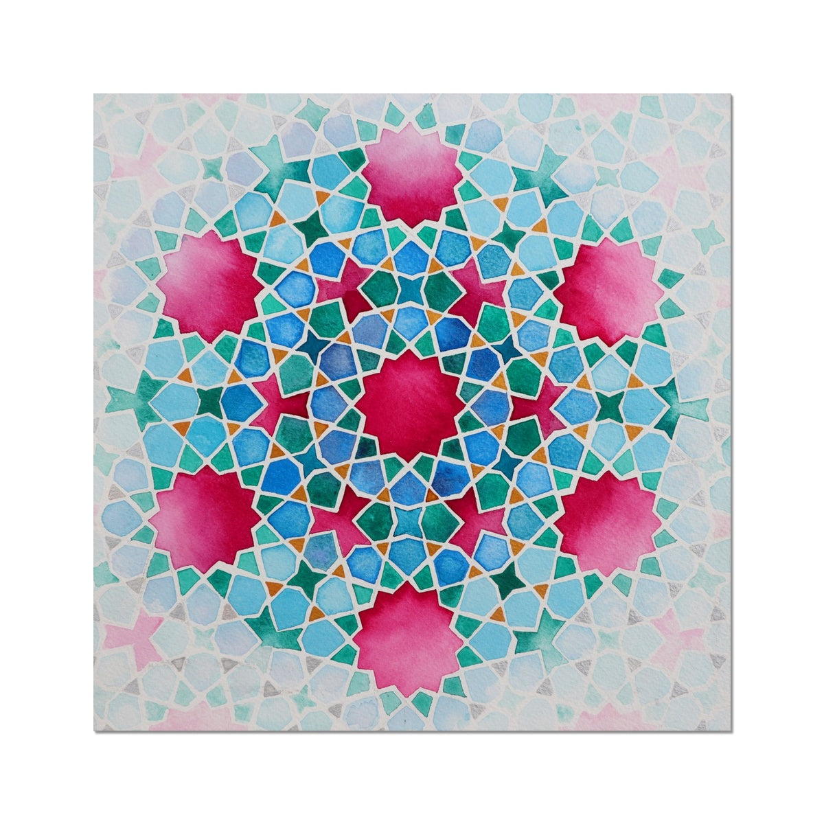 Persian Pattern Art Print | Samira Mian