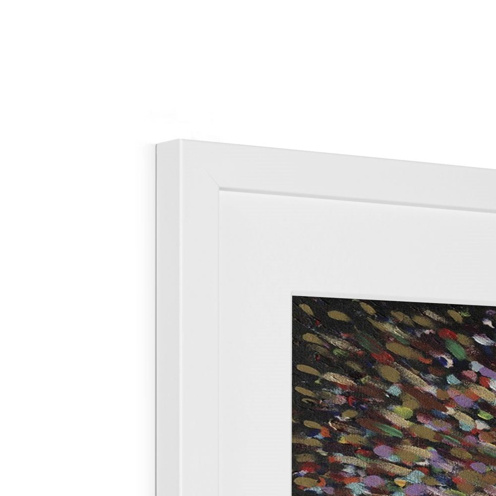 Journey around the Kaabah 2 Framed Print | Siddiqa Juma