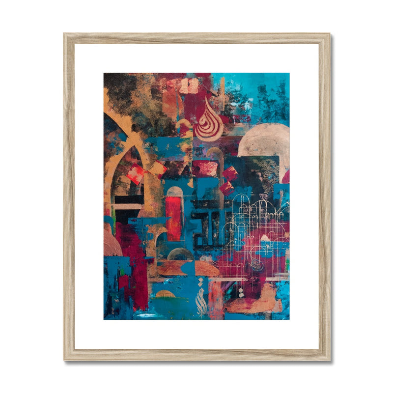 Fusion Framed Print | Siddiqa Juma