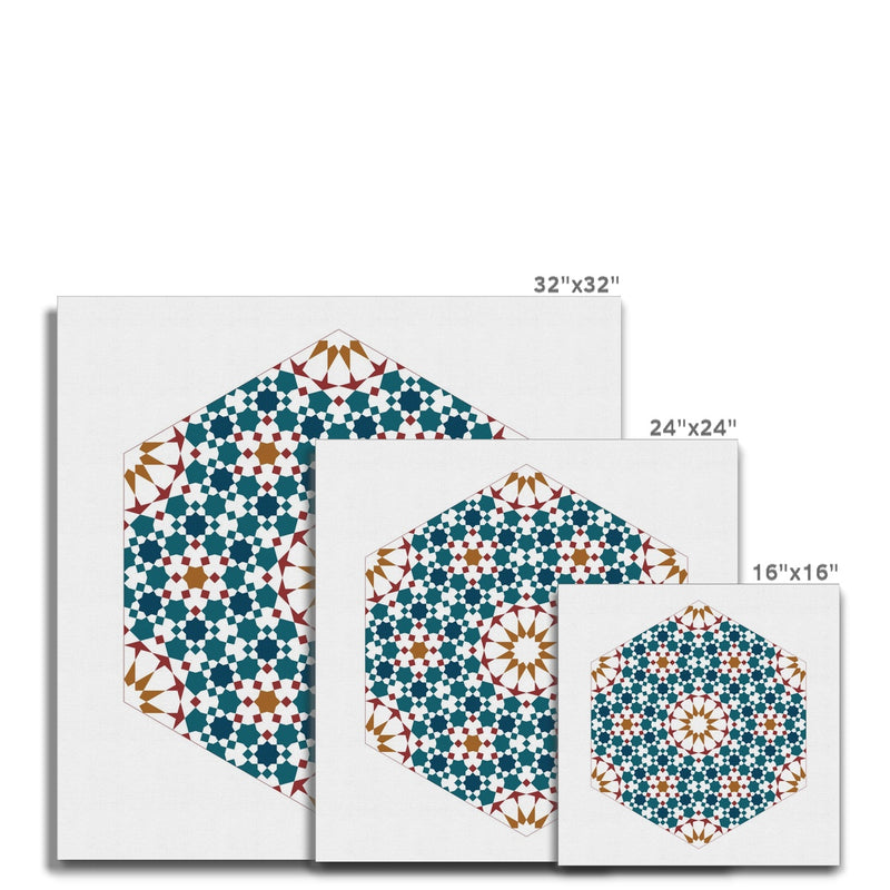 Hexagonal Fractal Canvas | Islam Farid