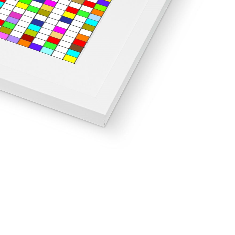 Digital Ayat ul Kursi Framed & Mounted Print