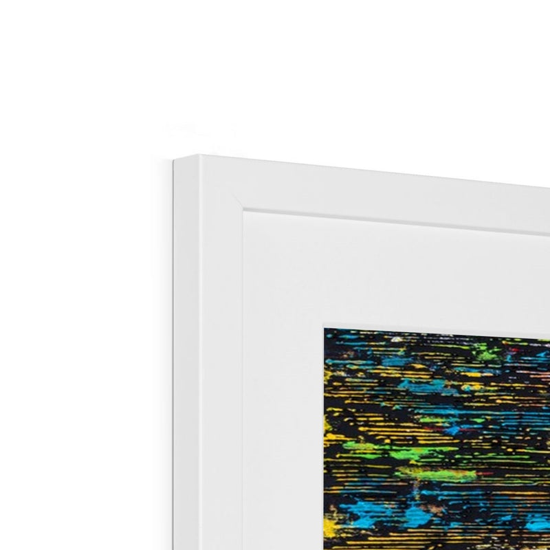 A Voice in the Noise Framed Print | Siddiqa Juma
