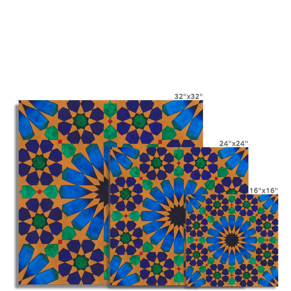 Tile of Mexuar Art Print | Lieve Oudejans