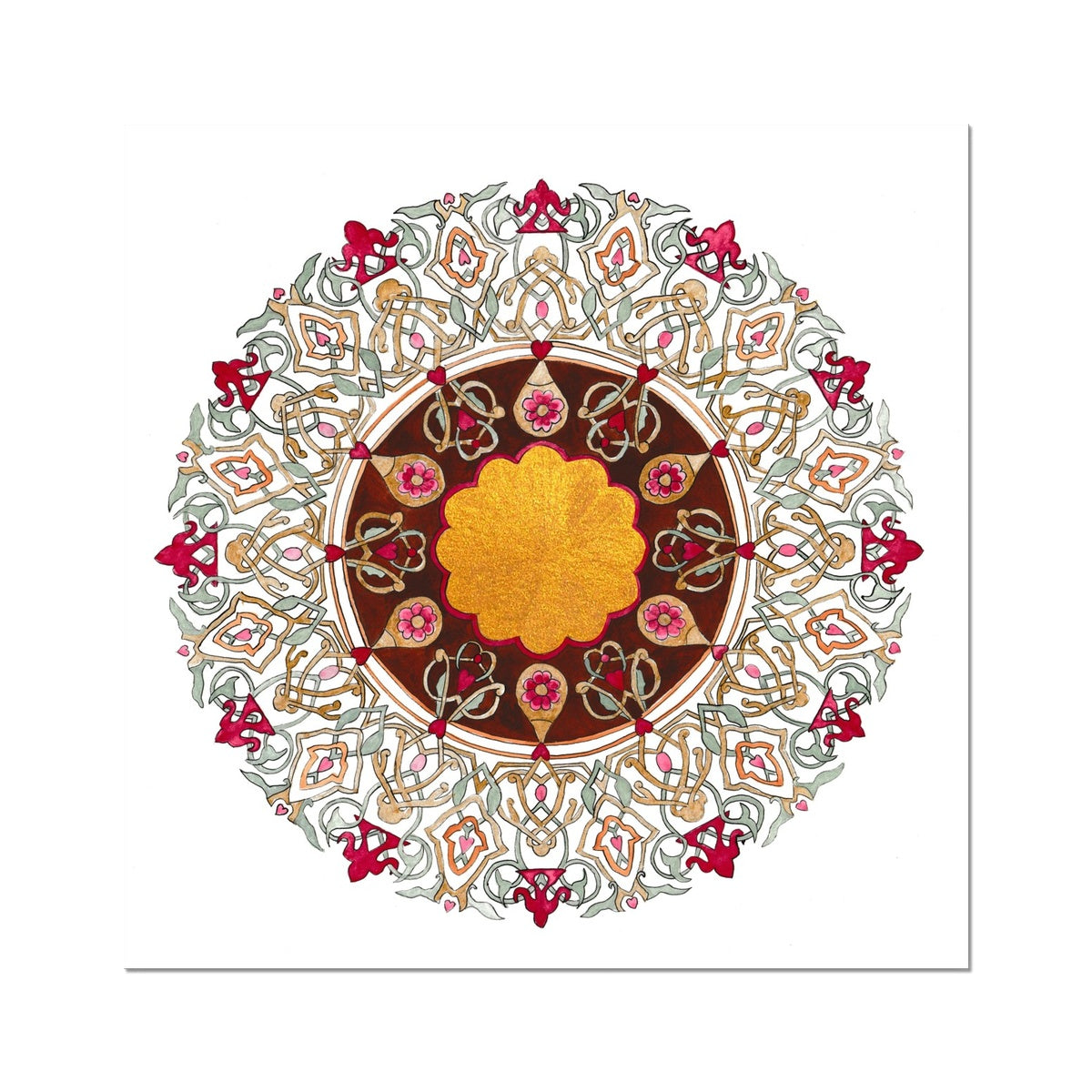 Autumn Gold Art Print | Emily Washington