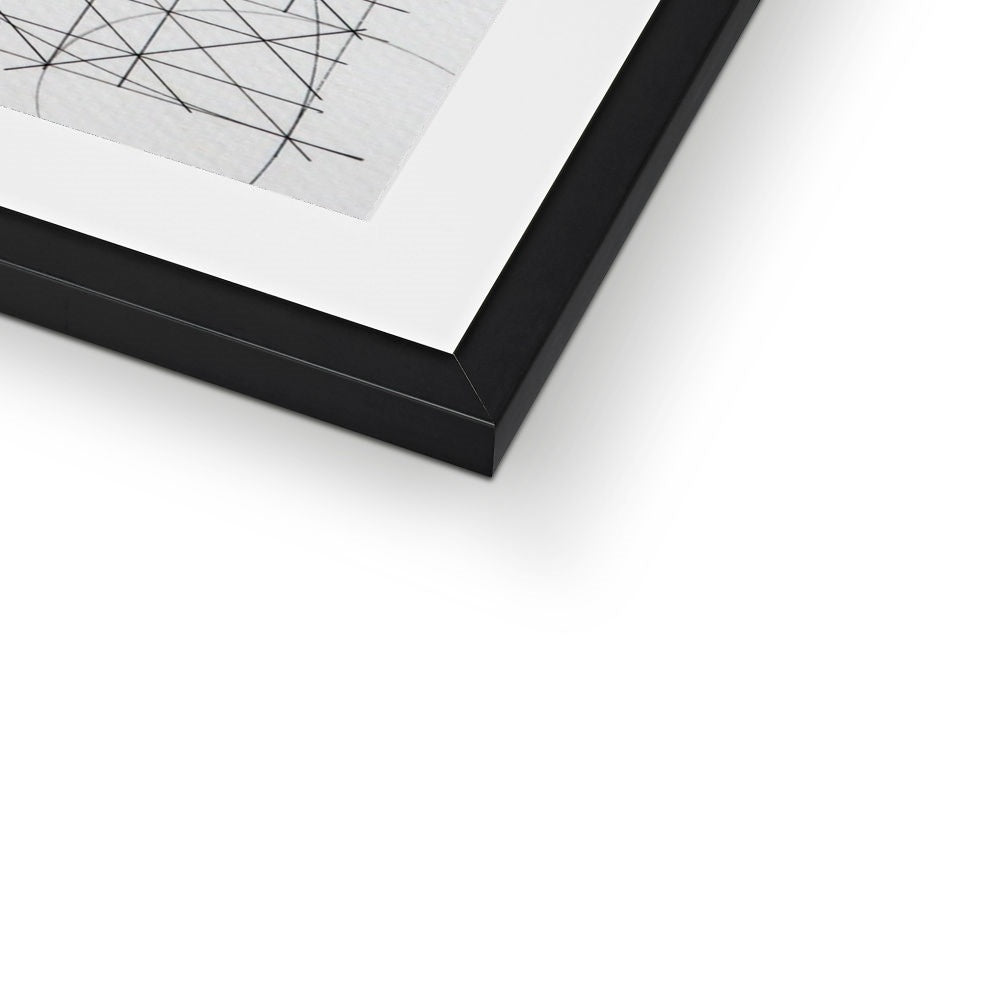 Classic Zellige Framed Print | Samira Mian