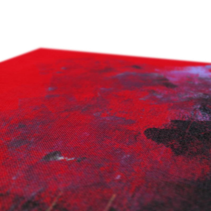 Domes on Red Canvas | Siddiqa Juma