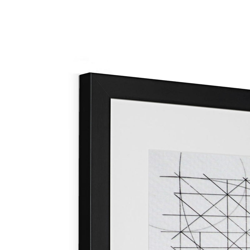 Classic Zellige Framed Print | Samira Mian