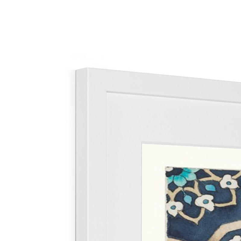 Baraka Blues Framed Print | Margi Lake