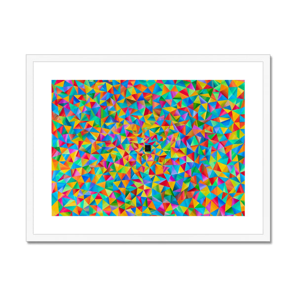 Diversity - Origami Framed & Mounted Print