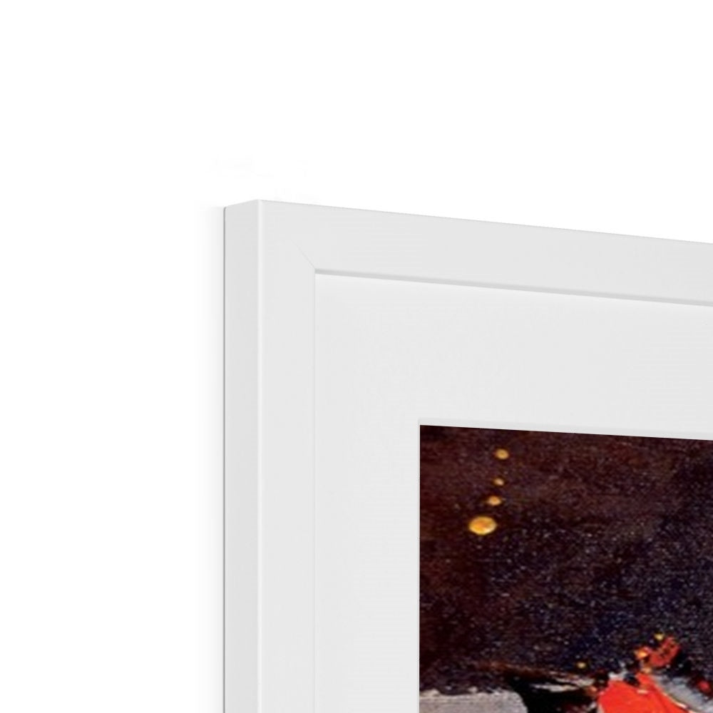 Calligraphy 17 Framed Print | Irfan Mirza