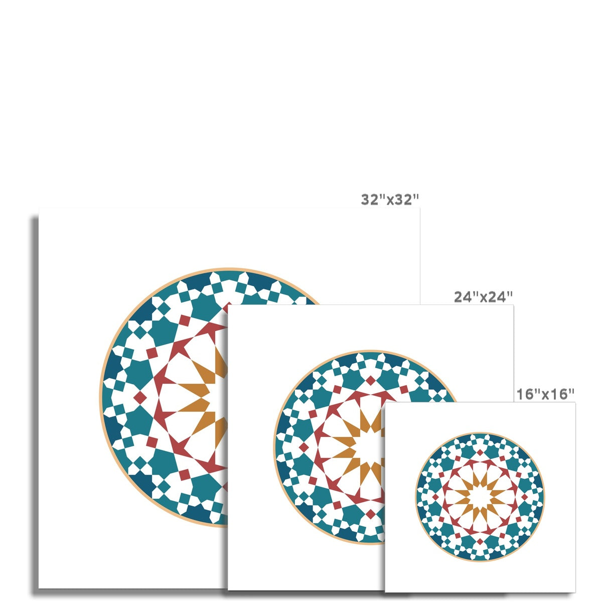 The Circle Art Print | Islam Farid
