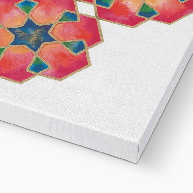 Red Canvas Canvas | Clarissa Grandi