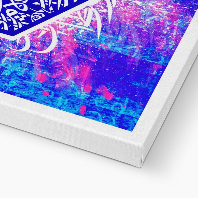 Calligraffiti Pentagon Canvas | Teakster