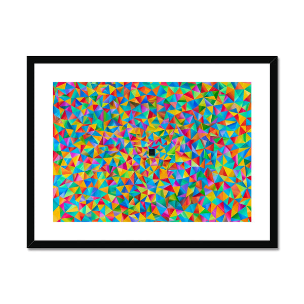 Diversity - Origami Framed & Mounted Print