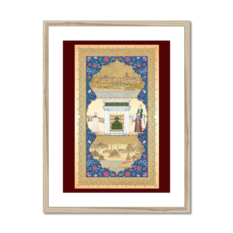 Spiritual Journey of Aziz Mahmud Hudayi | Zeynep Elci Framed & Mounted Print