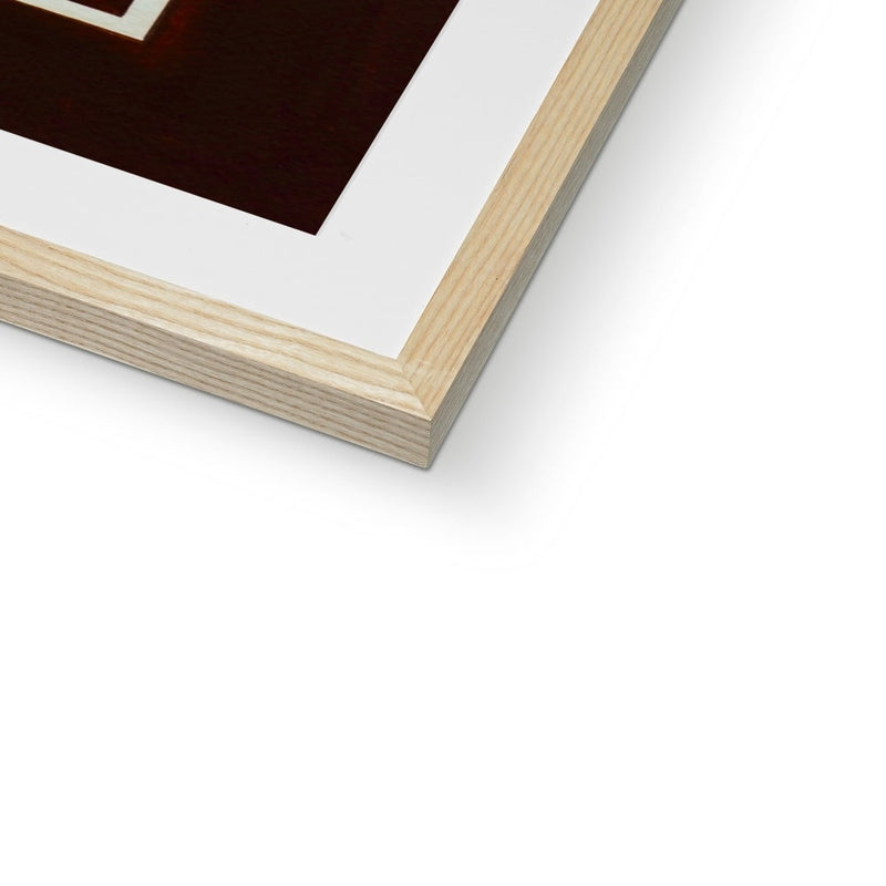 Square of Chocolate Framed Print | Marido Coulon