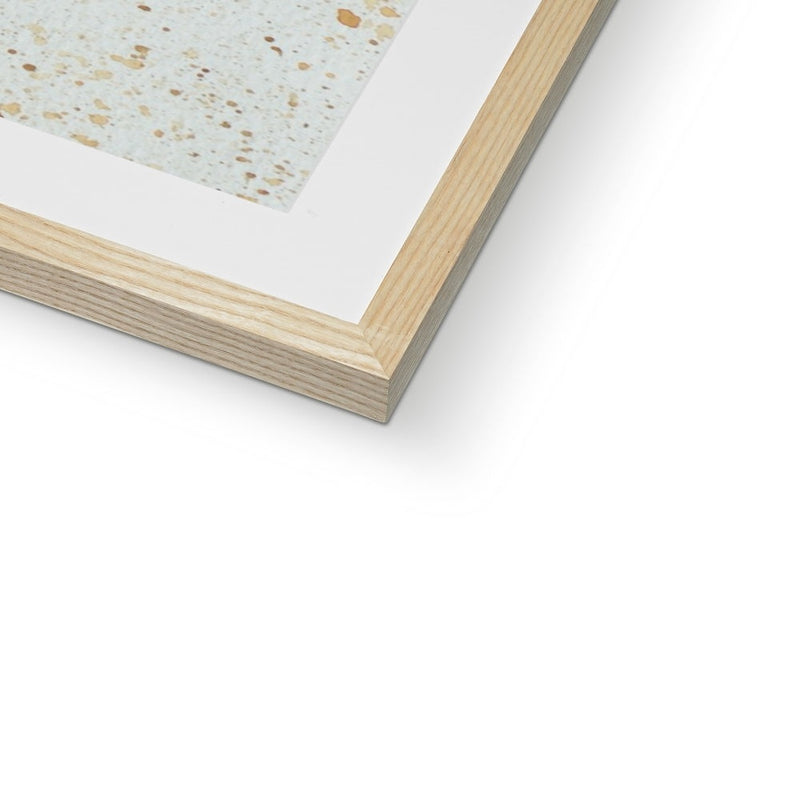 Black Hexagon Framed Print | Marido Coulon