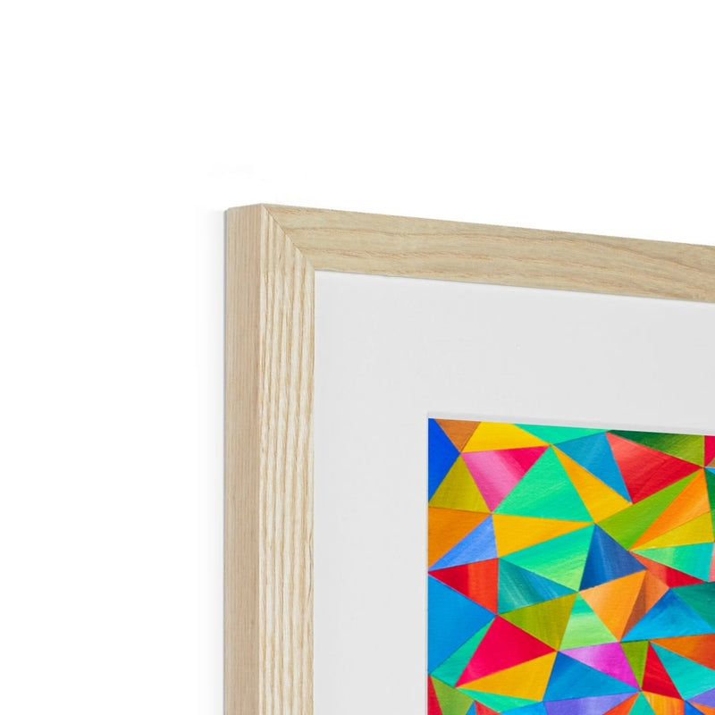 Diversity - Origami Framed & Mounted Print