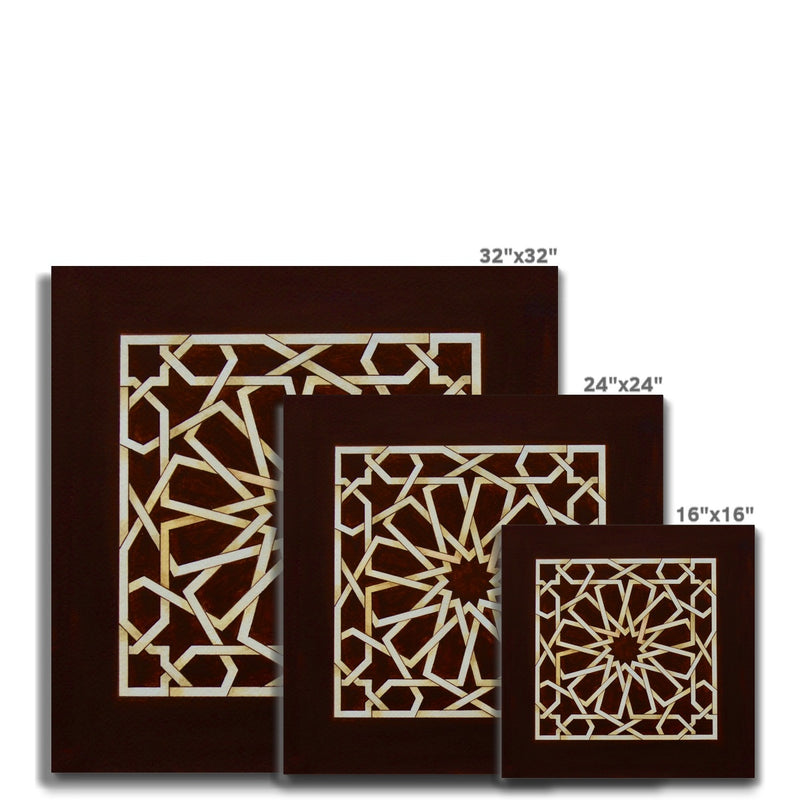 Square of Chocolate Canvas | Marido Coulon