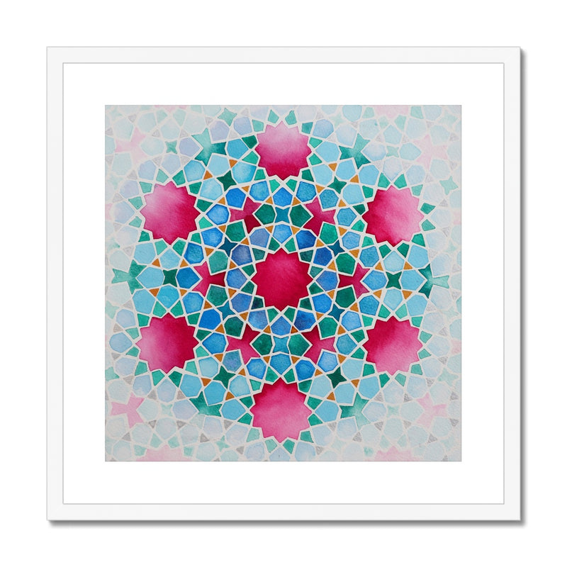 Persian Pattern Framed Print | Samira Mian