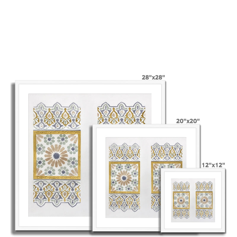 Motif 2 | Raeda Ashour Framed & Mounted Print