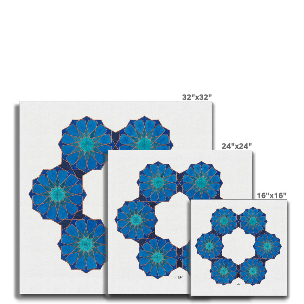 Twelvefold Torus Canvas| Lieve Oudejans
