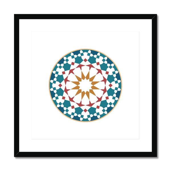 The Circle Framed Print | Islam Farid