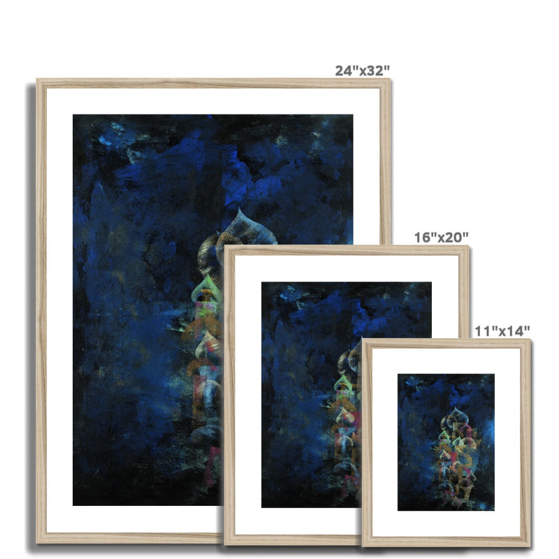Abstract Domes Framed Print | Siddiqa Juma