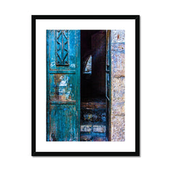 Blue Door Framed Print | Sara Russell