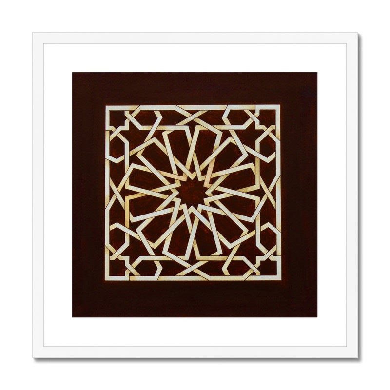 Square of Chocolate Framed Print | Marido Coulon