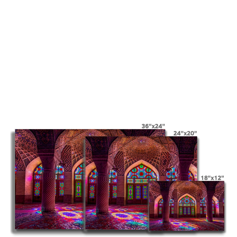 Nasirol Molk Mosque Shiraz Canvas | Ayaz Ali