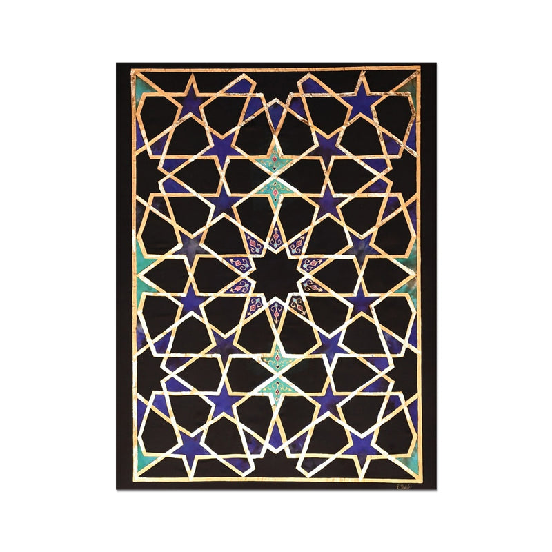 Midnight in Persia Art Print | Raanaz Shahid