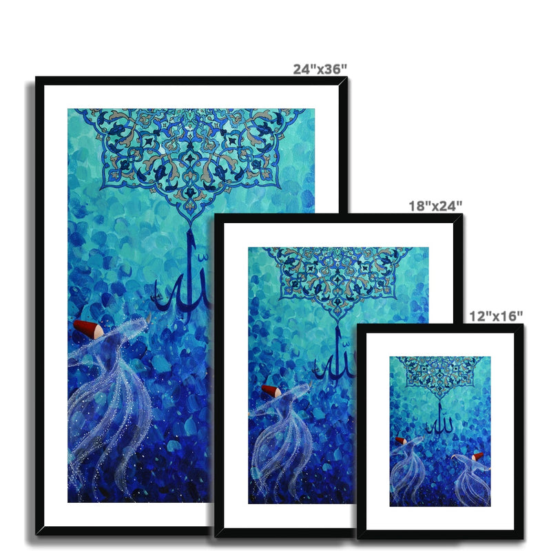 Dervish Islimi Framed Print | Fatimah Agha