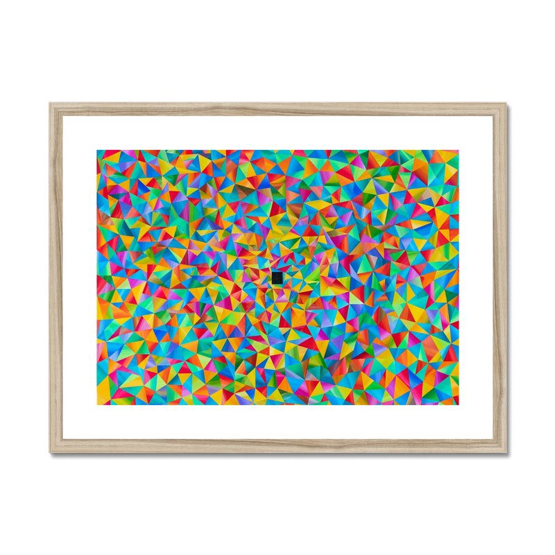 Diversity - Origami Framed & Mounted Print