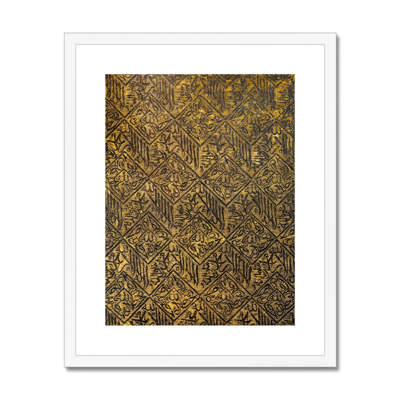 Kiswa Framed & Mounted Print