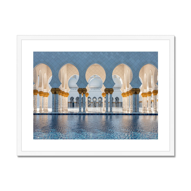 Sheikh Zayed 2 Framed Print | Ayaz Ali