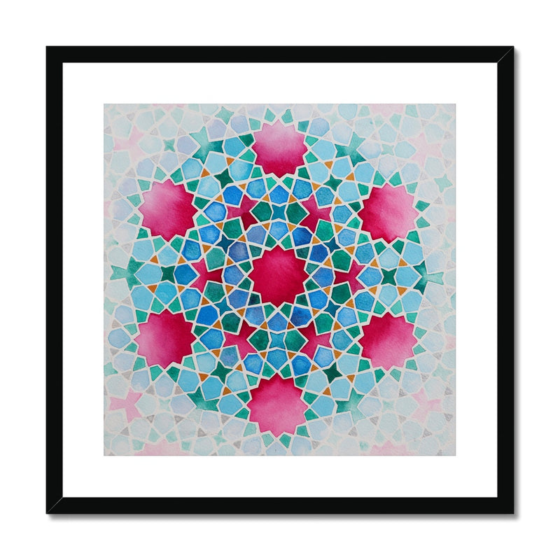 Persian Pattern Framed Print | Samira Mian