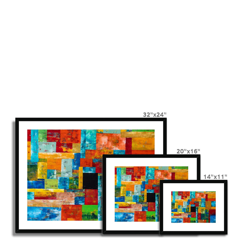 Beyond Boundaries Framed Print | Siddiqa Juma