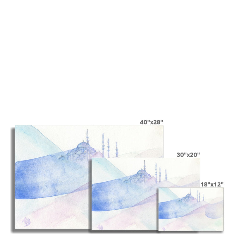 Blue Mosque | Nadia Djavanshir Fine Art Print