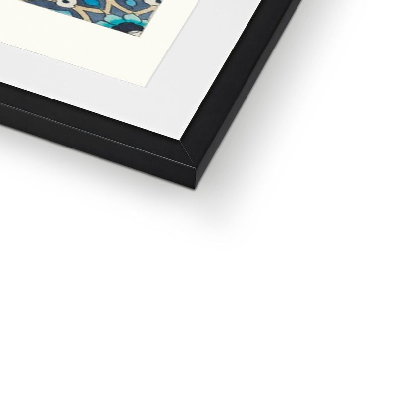 Baraka Blues Framed Print | Margi Lake