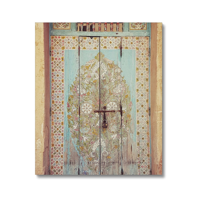 Painted Door Canvas | Abu Ayyub