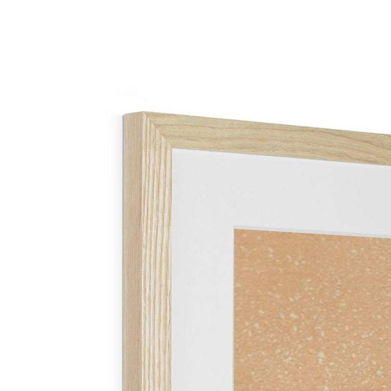 Alif | Rakhshinda Arshad Framed & Mounted Print
